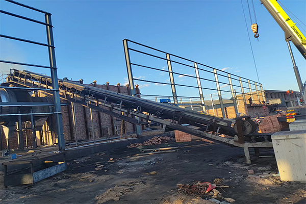 山西朔州煤泥烘干項目實拍現場