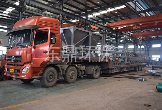 煤泥烘干機發貨現場