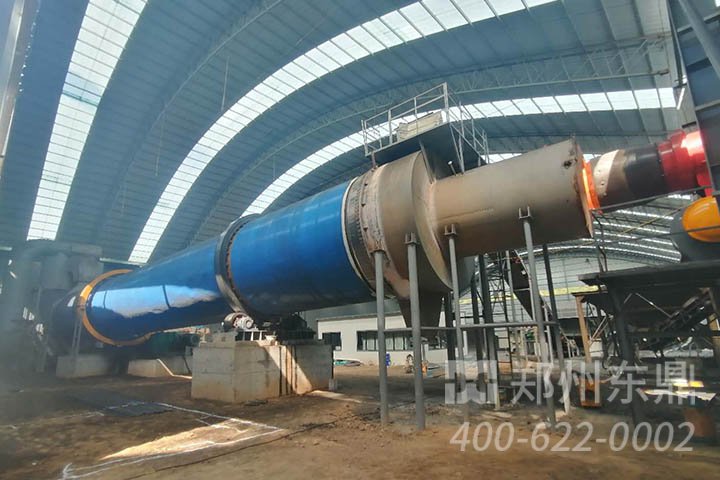 陜西彬縣煤泥烘干機現場案例