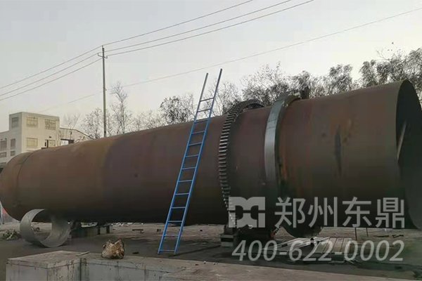 煤泥烘干機生產線安裝現場實拍