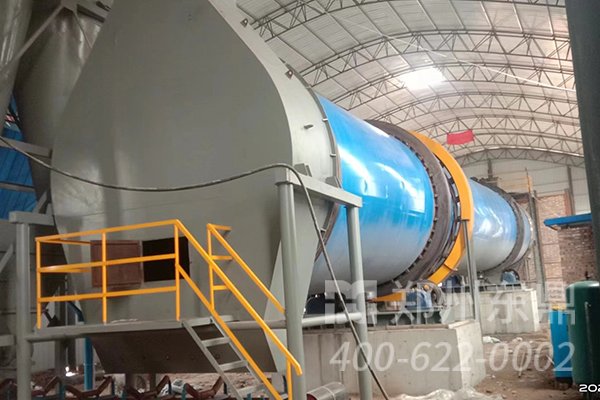 山西朔州平魯大型煤泥干燥設(shè)備安裝現(xiàn)場(chǎng)